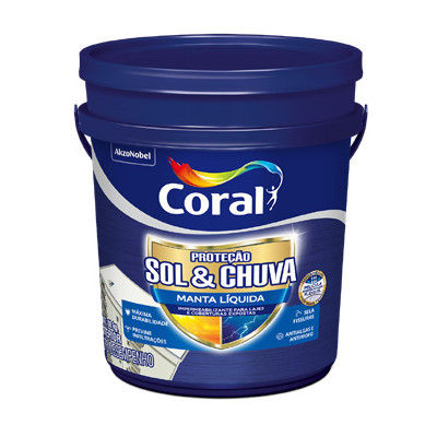 Coral Proteção Sol & Chuva Manta Líquida