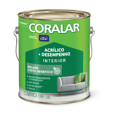 Coralar Acrílico + Desempenho