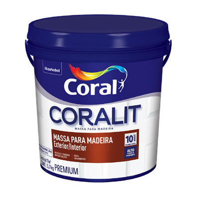 Coralit Massa para Madeira Premium